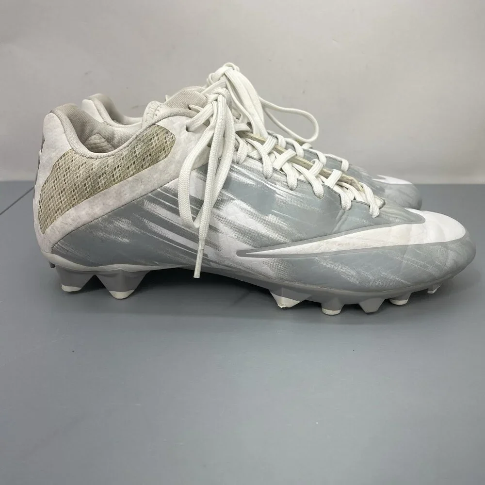 Nike Vapor Speed 2 Lacrosse Cleats Gray Mens 8